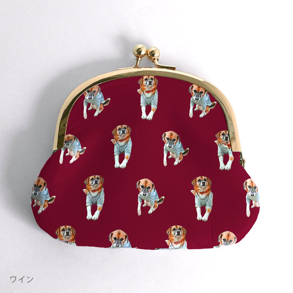 がま口小銭入れ | PET DOT SHOP