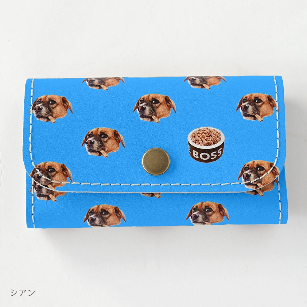 Dior 犬の顔デザインキーケース Dior 犬の顔デザインキーケース キーケース | PET DOT SHOP