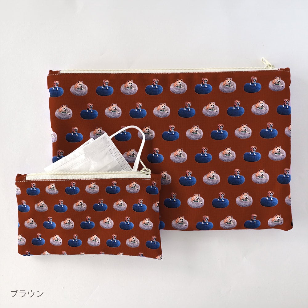 スペシャルセット　SALE ユキエモン　16cmファスナーポーチ　巾着　人気 スペシャルセット SALE ユキエモン 16cmファスナーポーチ 巾着