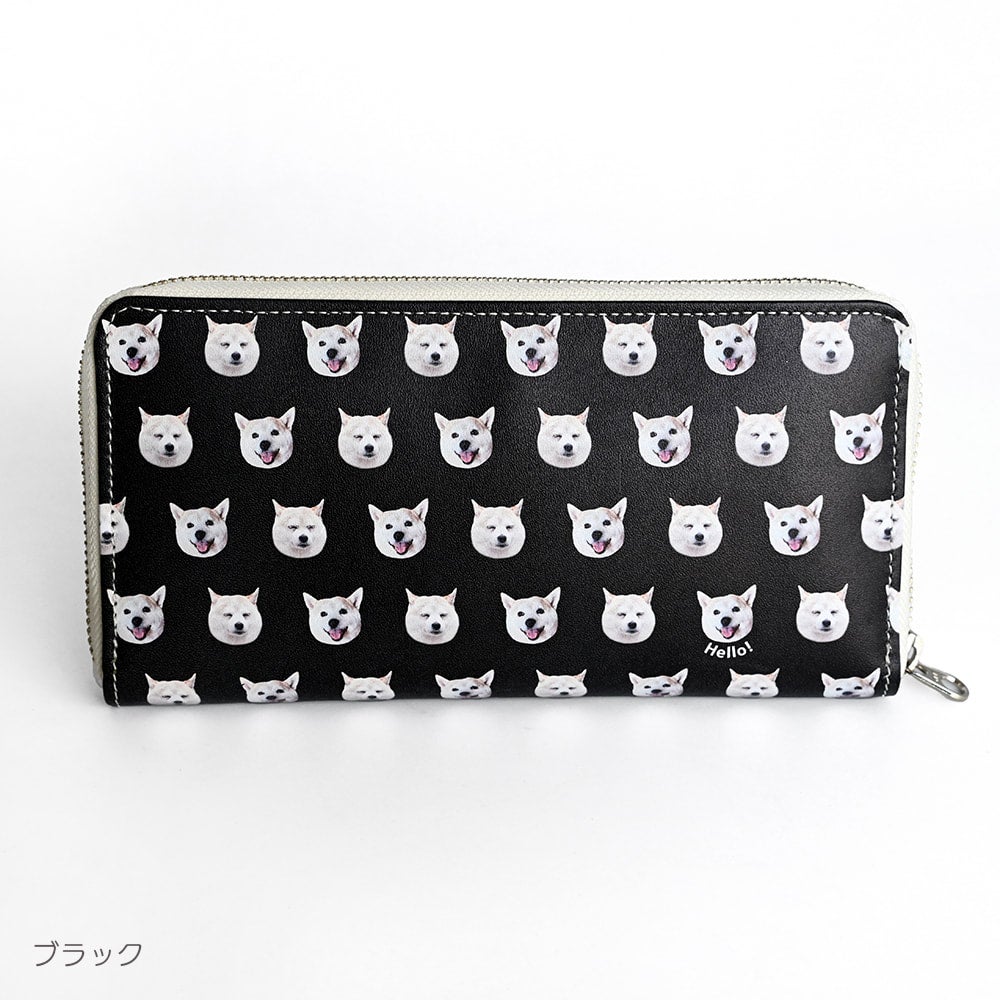愛犬写真でつくる革製長財布 | PET DOT SHOP