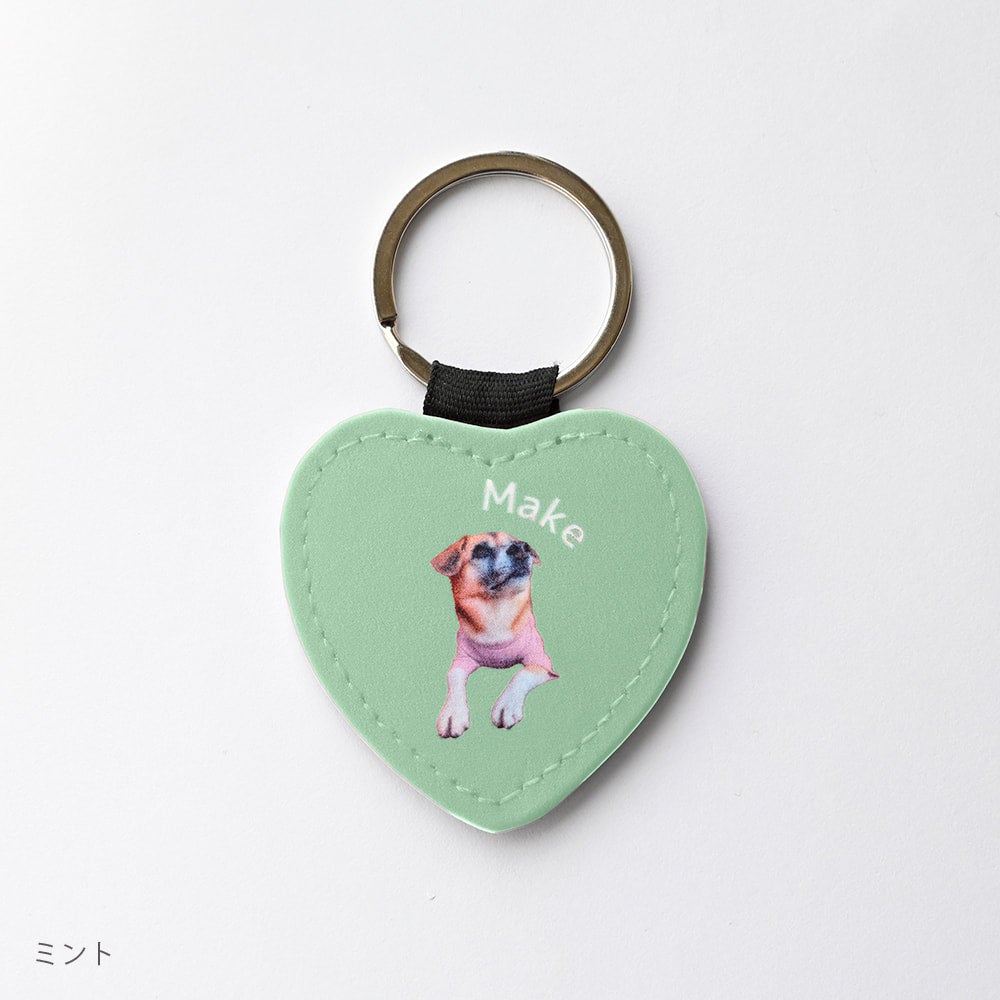 ペット写真から1点ずつ手作業でつくるキーホルダーセット｜犬 猫 写真