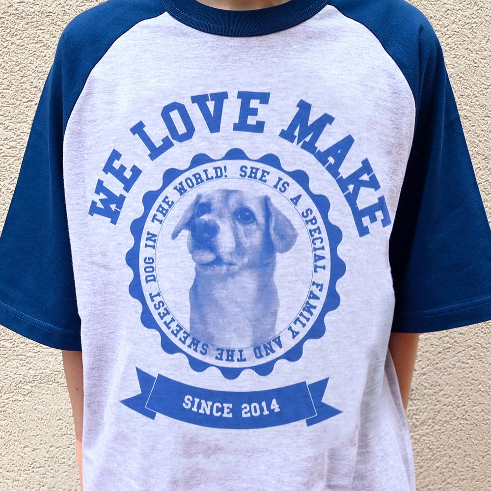 ラグランTシャツ | PET DOT SHOP