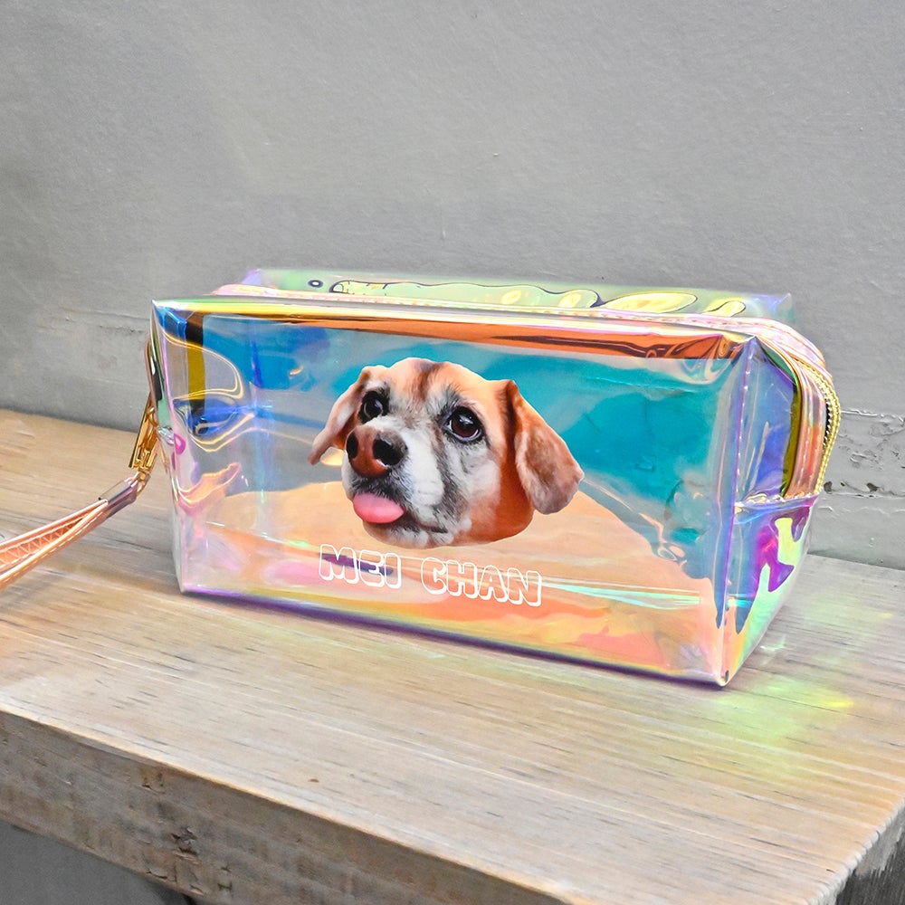 オーロラ化粧ポーチ | PET DOT SHOP