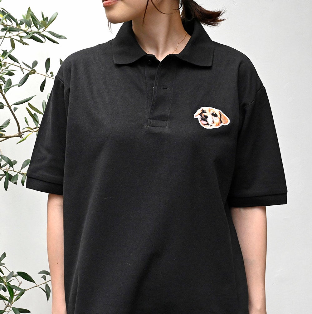 専用【新品・未使用・タグ付き】希少Lサイズ！ポロシャツ　ビジネス向け　騎士刺繍入 専用【新品・未使用・タグ付き】希少Lサイズ！ポロシャツ