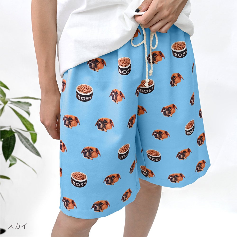 INPERFECT DENIM SHORT PANTS：デニムパンツ（デニムパンツ