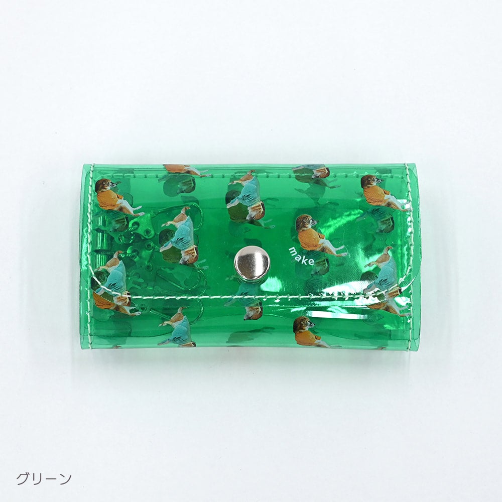 Amazon.co.jp: 透明キーホルダーポーチ、クリア人形ディスプレイ