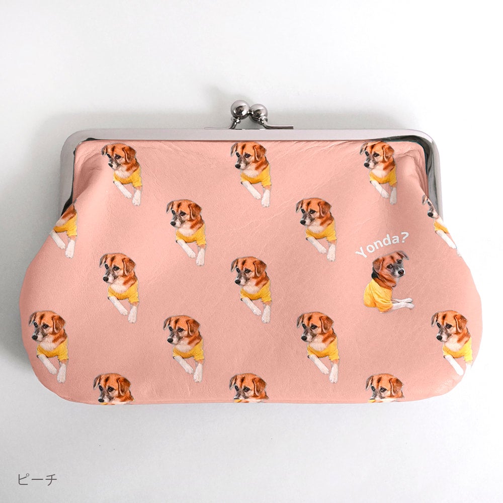 がま口ポーチ | PET DOT SHOP